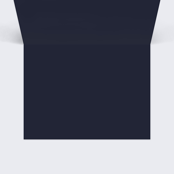 Marque-place mariage Lettrines Botaniques Intérieur Droit