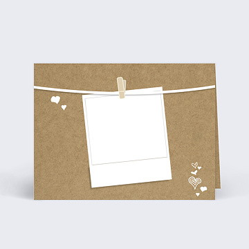 Marque-place Mariage Corde  Linge