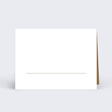 Marque-place Mariage Dentelle Kraft II