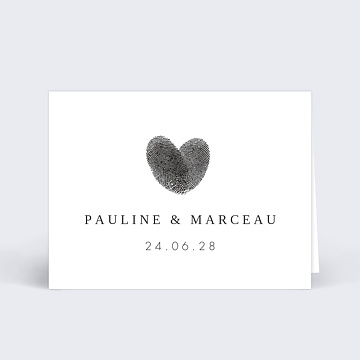 Marque-place Mariage Fait Main
