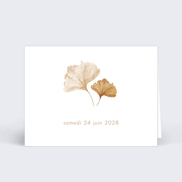 Marque-place Mariage Ginkgo Dlicats