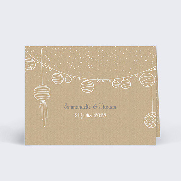 Marque-place Mariage Instant Rv