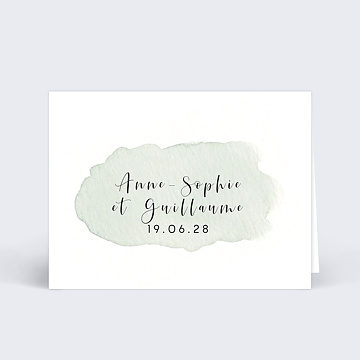 Marque-place Mariage Tempo