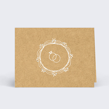 Marque-place Mariage Timeline Dentelle