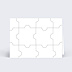 Marque-place Mariage Puzzle