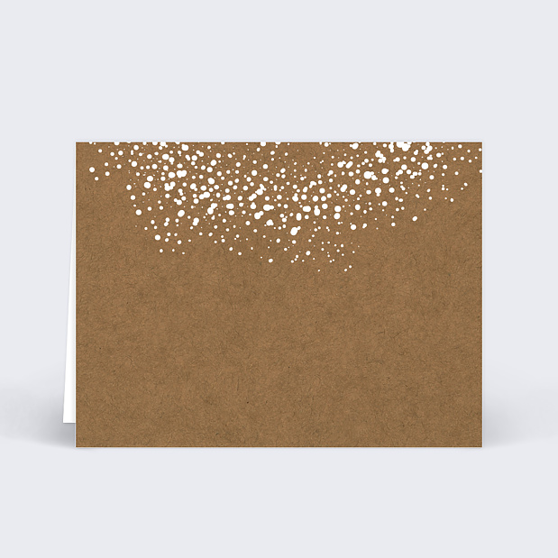 Marque-place Mariage Couronne de Dentelle Verso