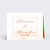 Marque-place Mariage Été Indien