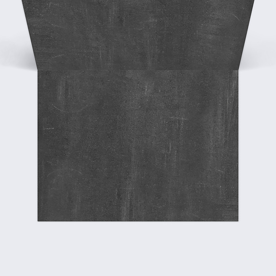 Marque-place mariage Feuilles Ardoise Intérieur Droit