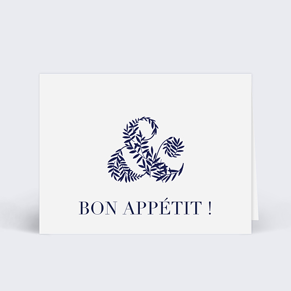 Marque-place Mariage Esperluette
