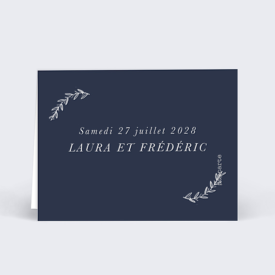 Marque-place Mariage Passeport