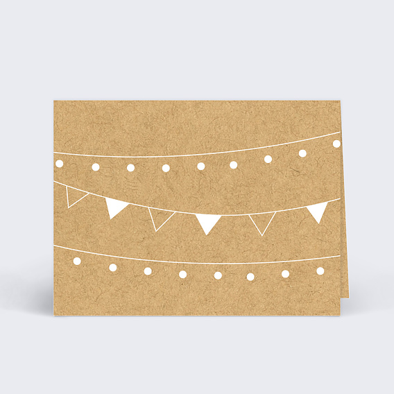 Marque-place mariage Bucolique Recto