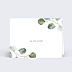 Marque-place Mariage Couronne Eucalyptus Minimaliste