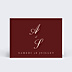 Marque-place Mariage Amour passionnel