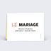 Marque-place Mariage Affiche de Film