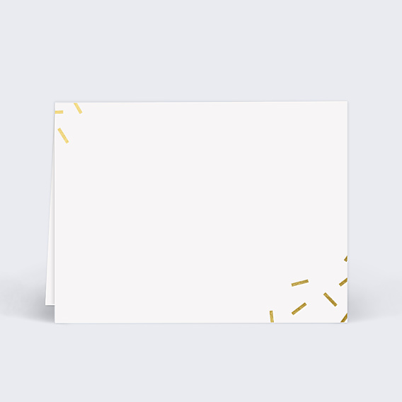 Marque-place Mariage Paillettes Chic