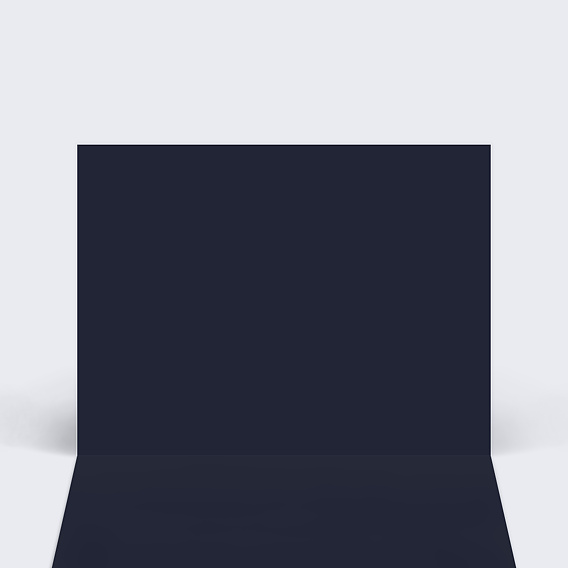 Marque-place mariage Lettrines Botaniques Intérieur Gauche