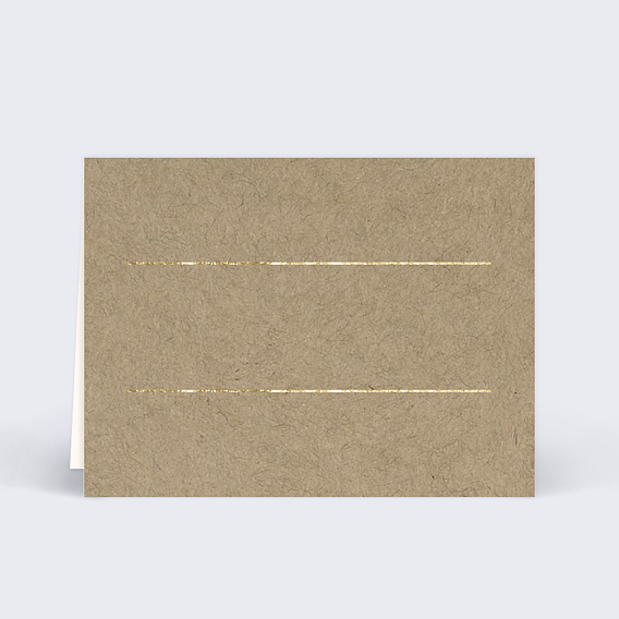 Marque-place mariage Modern Love Verso