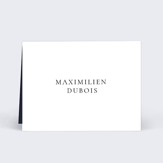 Marque-place Mariage Lettrines Botaniques