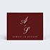 Marque-place Mariage Amour passionnel