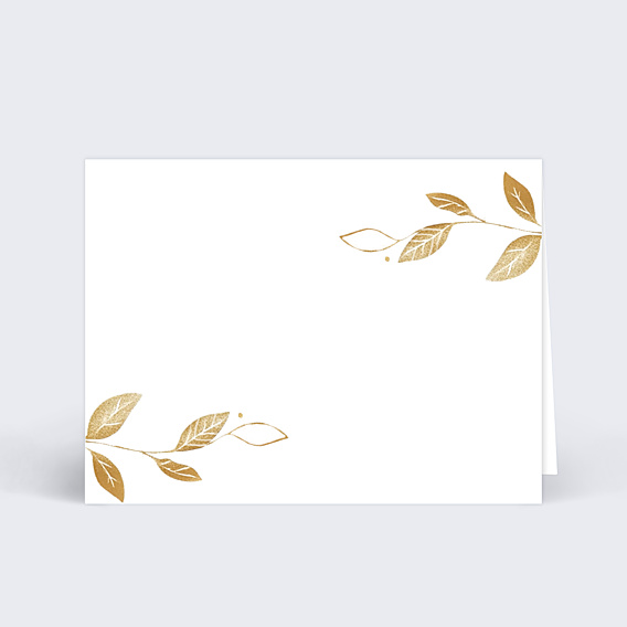 Marque-place Mariage Couronne Chic