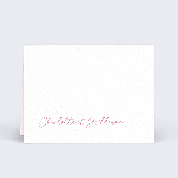 Marque-place Mariage Maison Lemoine X Popcarte - Ivory