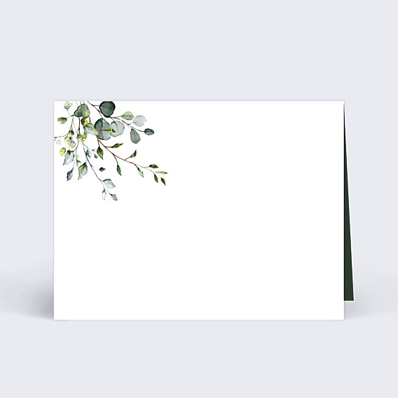 Marque-place Mariage Herbarium