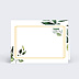 Marque-place Mariage Cadre Eucalyptus