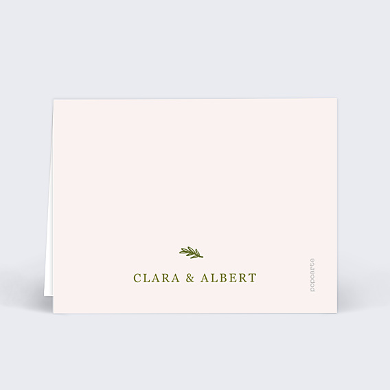 Marque-place Mariage Table de fête