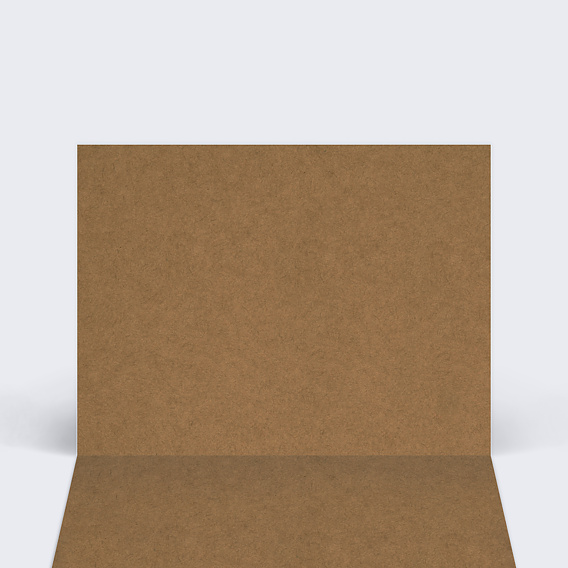 Marque-place mariage Dentelle Kraft II Intérieur Gauche