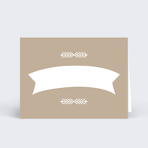 Marque-place Mariage Nous Nous Marions