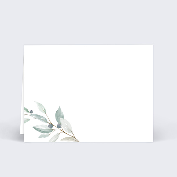 Marque-place Mariage Couronne d’Oliviers