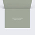 Marque-place Mariage Idylle Kaki