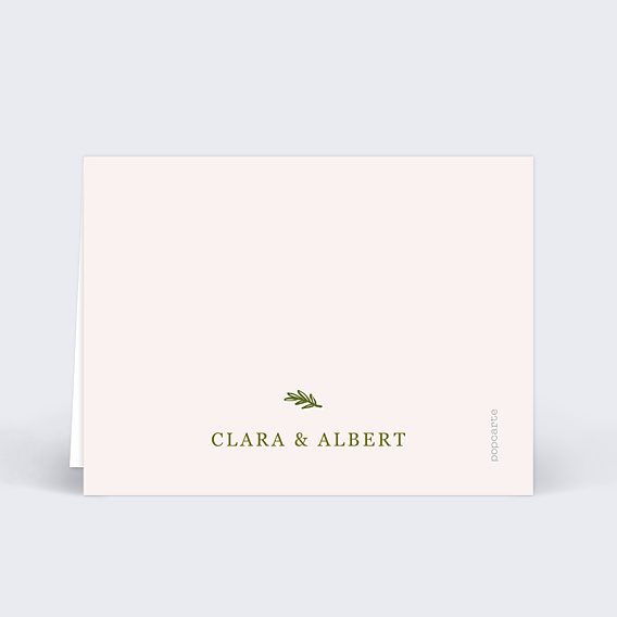 Marque-place Mariage Table de fête