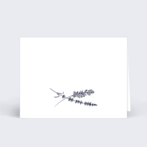 Marque-place Mariage Jolie Lavande