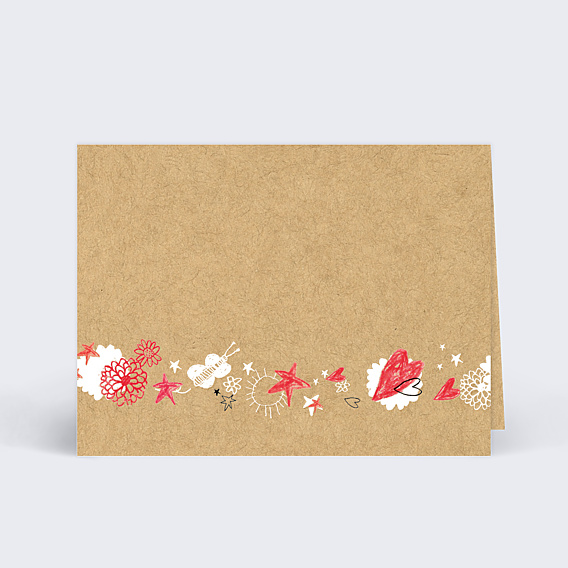 Marque-place Mariage Enfant