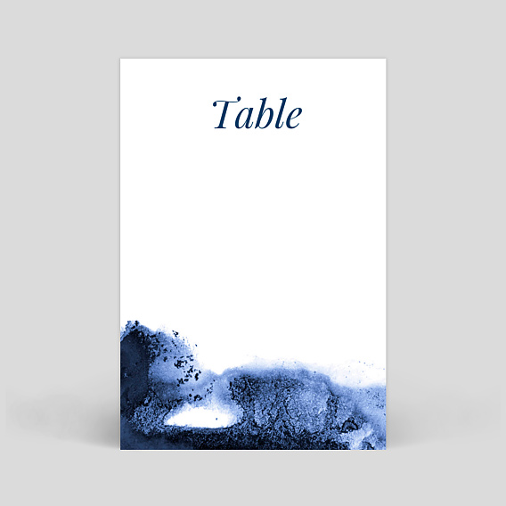 Marque-table Abîme
