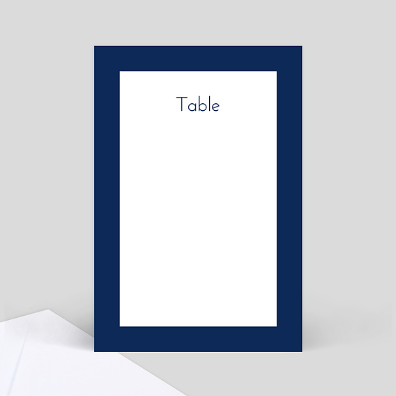 Marque-table Mariage Chic