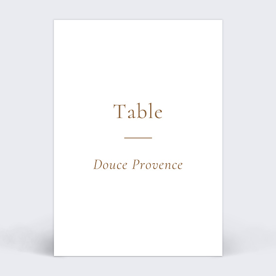 Marque-table mariage Couronne de Dentelle