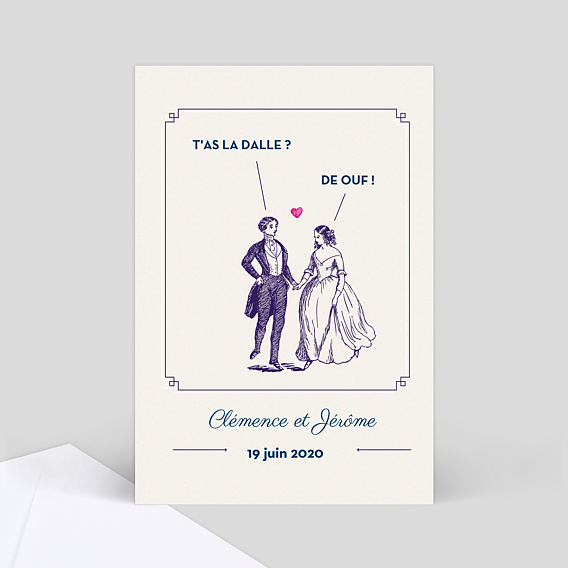 Marque-Table Hirondelle d'amour