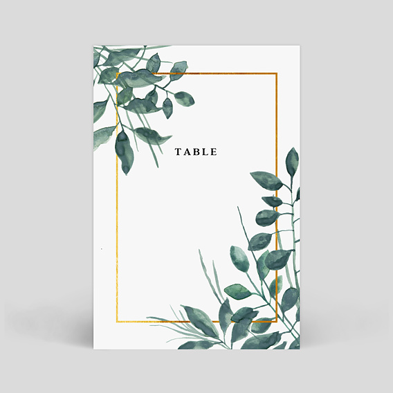 Marque-table Mariage Luxe