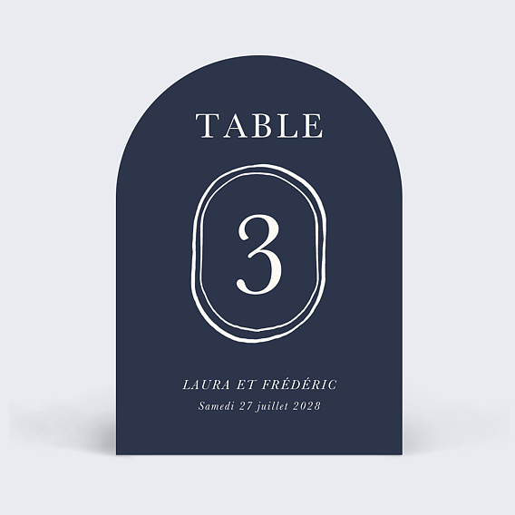 Marque-table mariage Passeport