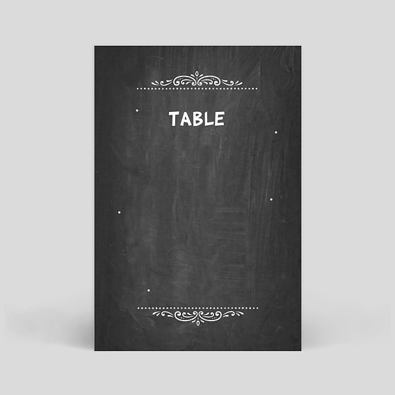 Marque-table Mariage Polaroid