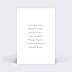 Marque-table Mariage Lettrines Botaniques