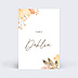 Marque-table Mariage Flower of Fall