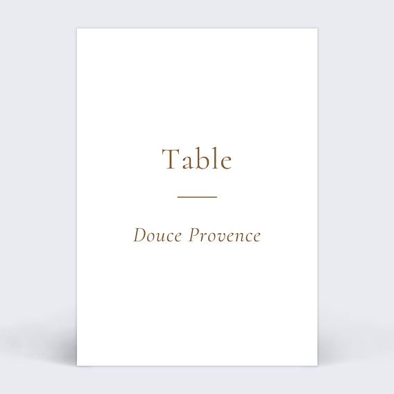 Marque-table Mariage Couronne de Dentelle