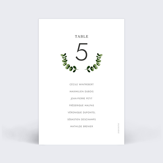 Marque-table Mariage Tournesol