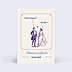 Marque-table Mariage Hirondelle d'Amour