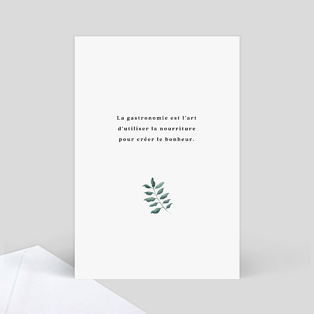Marque-table Mariage Luxe Verso
