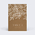 Marque-table Mariage Dentelle Kraft II