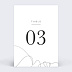 Marque-table mariage Affection